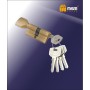 Цилиндровый механизм Msm NW70 мм латунь Коричневый (BR), ключ-вертушка (Мсм)