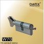 Цилиндровый механизм DAMX W70 Матовый никель (SN) сантехнический (Дамкс)