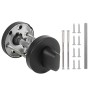 Ручка Fuaro (Фуаро) поворотная BK6.R.DSS201-02 (DSS-02-BK6) INOX 201 BLACK