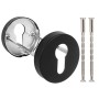 Накладка Fuaro (Фуаро) под цилиндр ET.R.DSS201-02 (DSS-02-ET) INOX 201 BLACK