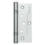 Петля Fuaro (Фуаро) универсальная без врезки 300-2BB 100x2,5 CP (хром)
