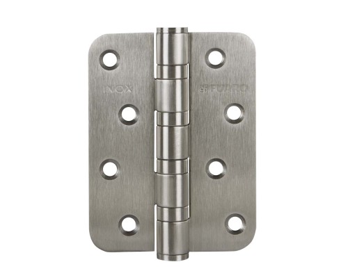 Петля Fuaro (Фуаро) из нержавейки универсальная IN4400U-R10 INOX (4BB-R10 102х76х3)