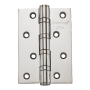 Петля дверная Archie Sillur A010-C 100x70x3-4BB универсальная, S.CHROME, хром матовый (Арчи Силлур)