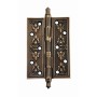 Петля дверная Archie Genesis A030-G 4262 универсальная, размер L 101x77x4 Ant. Coffe, античный кофе (Арчи Генезис)