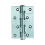 Петля дверная Archie A010-C 100x70x3-4BB-132 универсальная, матовый хром (Арчи)