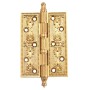 Петля дверная Archie Genesis A030-G 4262 универсальная, размер L 101x77x4 S. Gold, матовое золото (Арчи Генезис)