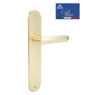 Дверная ручка на планке PORTUNO Onyx 623.07PL Матовое золото