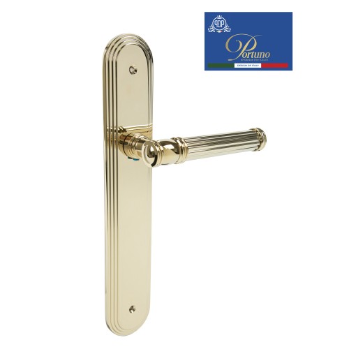 Дверная ручка на планке PORTUNO Impero 1011.06PL PVD Полированное золото
