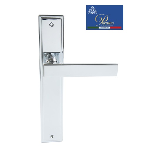 Дверная ручка на планке PORTUNO Star 820.01PL Полированный хром