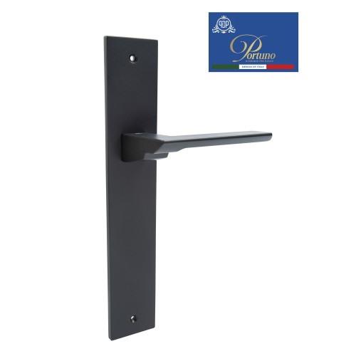 Дверная ручка на планке PORTUNO Italia 706.03PL Чёрный