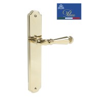 Дверная ручка на планке PORTUNO Ninfa 907.06PL PVD Полированное золото