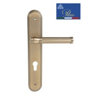 Дверная ручка на планке под цилиндр PORTUNO Impero 1011.11CYL Матовый кофе