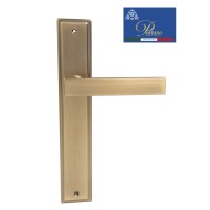 Дверная ручка на планке PORTUNO Star 820.11PL Матовый кофе