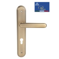 Дверная ручка на планке под цилиндр PORTUNO Chic 1016.11CYL Матовый кофе