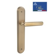 Дверная ручка на планке PORTUNO Chic 1016.11PL Матовый кофе