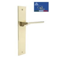 Дверная ручка на планке PORTUNO Italia 706.06PL PVD полированное золото
