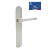 Дверная ручка на планке PORTUNO Punto 602.14PL Mатовый никель