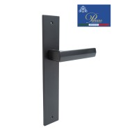 Дверная ручка на планке PORTUNO Alba 721.03PL Чёрный