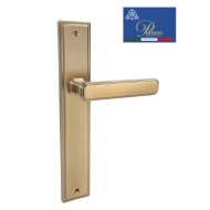 Дверная ручка на планке PORTUNO Pyramid 822.11PL Матовый кофе