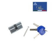 Цилиндровый механизм PORTUNO. Арт.CD60.02, 60м. (30+30), Цвет, Матовый хром. ключ-ключ