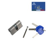 Цилиндровый механизм PORTUNO. Арт.CD60.05, 60м. (30+30), Цвет, Матовый графит. ключ-ключ