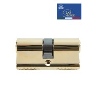 Цилиндровый механизм PORTUNO. Арт.CD60.06, 60м. (30+30), Цвет, PVD Полированное золото. ключ-ключ