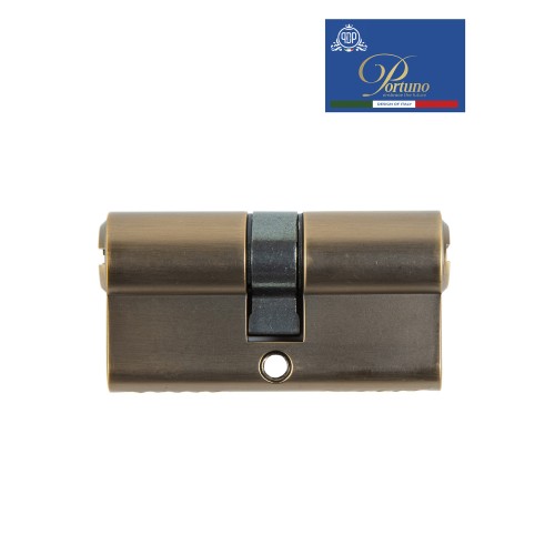 Цилиндровый механизм PORTUNO. Арт.CD60.11, 60м. (30+30), Цвет, Матовый кофе. ключ-ключ