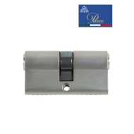 Цилиндровый механизм PORTUNO. Арт.CD60.14, 60м. (30+30), Цвет, Матовый никель. ключ-ключ
