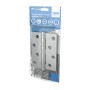 Петля Armadillo (Армадилло) универсальная IN4500UC-BL MWSC 100x75x3 INOX304 итальянский тисненый БЛИСТЕР