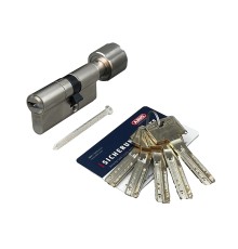 Механизм цилиндровый ABUS BRAVUS 3500 MAGNET 125(45x80) ключ/ключ MX PRO NI (5 key)