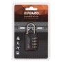 Замок навесной кодовый Fuaro PLZ-28-04B CODE для чемоданов (упаковка блистер) (Фуаро) 42407