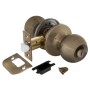 Ручка защелка Ajax DK682 AB-BK (6082 AB-B) (фик.) бронза