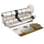 Цилиндровый механизм с вертушкой Mottura C39F364601RC5 (82 мм/31+10+41), МАТ.НИКЕЛЬ (верт. 99.506) (Моттура)