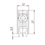Автоматический порог Armadillo EASY BLOCK U/820 (Армадилло)