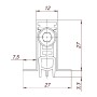 Автоматический порог Armadillo EASY BLOCK F/1020
