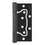 Петля универсальная Fuaro без врезки N100500/2BB-BL ( бывш. 500-2BB 100x2,5 BL) (черный матовый) (Фуаро)
