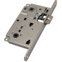 Замок межкомнатный AGB WC B01013.50.06 Защелка вверху (никель) (АГБ)