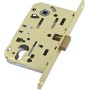 Замок магнитный межкомнатный AGB B06103.50.03.567 MEDIANA POLARIS (врезной, под цилиндр) с ответной планкой B02402.05 цвет латунь (АГБ) 25599