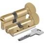 Цилиндровый механизм Kale kilit 164 DBM-E/70 (30+10+30) мм латунь 5 кл., с вертушкой (Кале Килит)