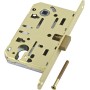 Замок врезной магнитный AGB B06103.50.03 MEDIANA POLARIS (межкомнатный, под цилиндр) цвет латунь (АГБ) 28739
