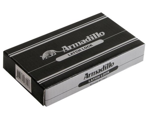 Замок межкомнатный Armadillo LH 25-50 SN BOX под цилиндр цвет матовый никель (ригель и защёлка в комплекте) (Армадилло) 28393