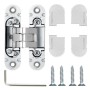 Петля скрытой установки Armadillo с 3D-регулировкой 9540UN3D CP Хром (Армадилло)