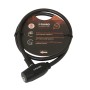 Замок тросовый Fuaro PL-0880-KEY для велосипедов (8х800мм) (английский ключ, упаковка подвес) 2 ключа (Фуаро) 42301