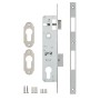 Корпус узкопрофильного замка Kale kilit 153/P (35 мм) w/b с защёлкой (цвет хром) (Кале Килит) 6055