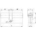 Цилиндровый механизм Kale kilit 164 BN/68 (26+10+32) мм латунь 5 кл. ключ-ключ (Кале Килит)
