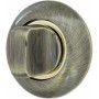 Ручка поворотная Armadillo WC-BOLT BK6-1AB/GP-7 бронза/золото (Армадилло)