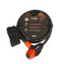 Замок тросовый Fuaro PL-12150-KEY для велосипедов (12х1500мм) (перфорированный ключ, упаковка подвес) 3 ключа (Фуаро) 42309
