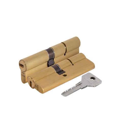 Цилиндровый механизм Cisa ASIX OE300-32.00 (90 мм/30+10+50) латунь ключ-ключ (Чиза)