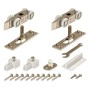 Комплект роликов Armadillo для раздвижных дверей DIY Comfort 80/4 kit (877+882) (Армадилло)