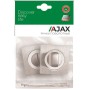 Ручка поворотная Ajax BK6 JK SN/CP-3 матовый никель/хром (Аякс)